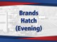 16th Jun - Brands Hatch (Evening)
